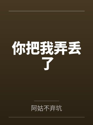 你把我弄丢了by阿姑不弃坑封面