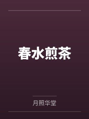 春水煎茶by月照华堂封面