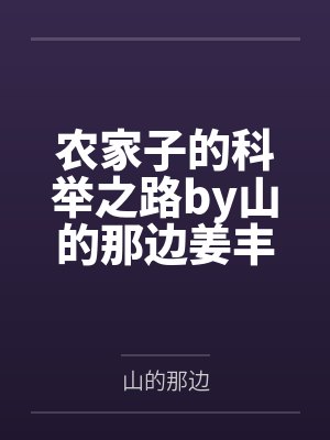 宋凛小说封面